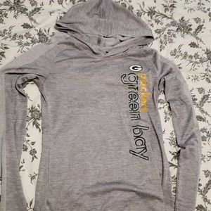 Green Bay Packers Gray Hoodie